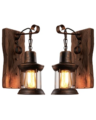 LightInTheBox Rustic Wall Sconces, Vintage Wall Sconce, Rustic Light Fixtures,