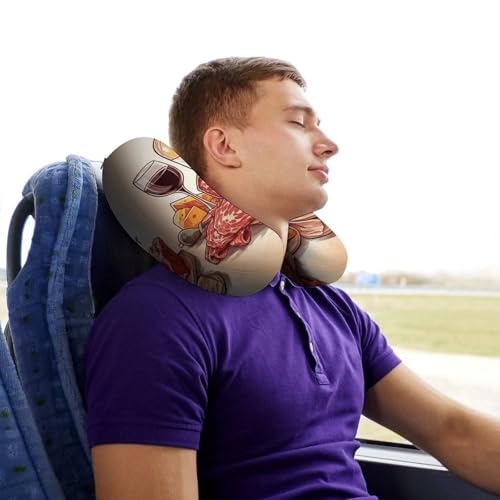 Almohada cuello viscoelástica 30 cm tamaño único miniatura 7
