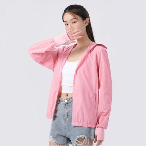 Image of Sun Protective Jacket UPF 50+ Air Conditioner Hoodie Lightweight Cooling Clothes with Fans Stay Cooling in Summer