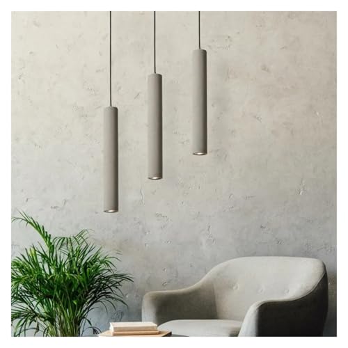 Lampe suspendue vintage en ciment pour en finir avec l'éclairage fade