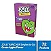 SINGLES TO GO! Jolly Rancher Green Apple, 6 Boxes with 6 Packets each, 36 total servings