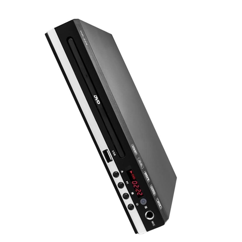 DVD-229 HD 1080p USB Remote VCD CD Media Player-Maschine Home DVD Box Multimedia Player EU-Platte