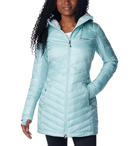 Amazon.com: Columbia Women's Joy Peak Mid Jacket, Aqua Haze, X