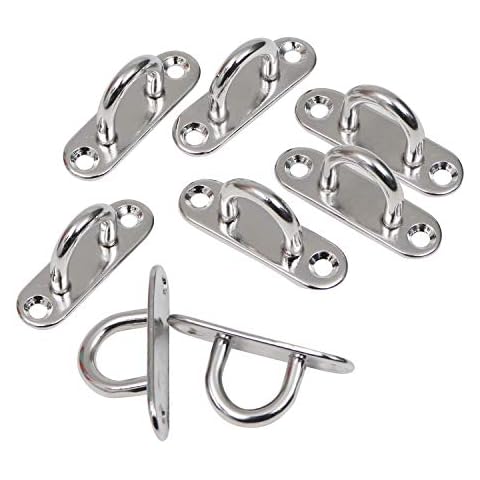 BELLE VOUS M8 Stainless Steel Pad Eye Hooks Cover