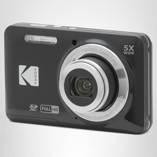 KODAK PIXPRO FZ55-BK 16MP CMOS Sensor Digital Camera 5X