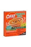 S C Johnson OFF Country Fresh Scent Mosquito Coil Refill, 6 refills (net wt. 2.118 oz )