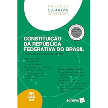 Capa do livro Constituição da República Federativa do Brasil - 59ª edição 2024