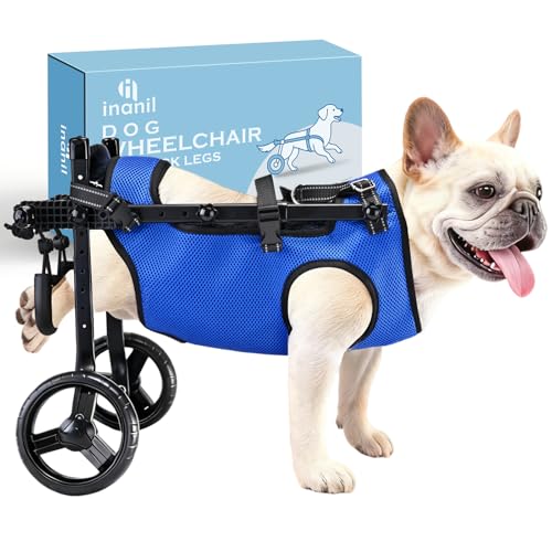 Adjustable Dog Wheelchair with Washable Harness