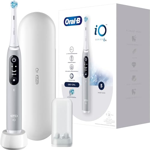 Oral-B iO Series 6 - Cepillo de dientes eléctrico, 2 cabezales de...
