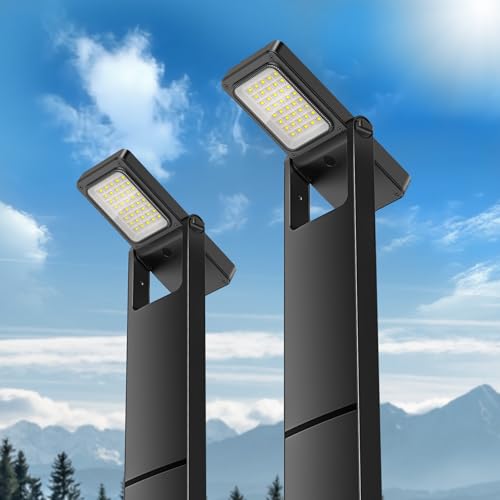 kefflum Solarlampen für Außen Garten 300LM, 2200mAh Solar Wegeleuchte für Außen, 2,5W Vergrößertes Solarpanel Aus Polykristallinem Silizium Warmweiß, Ip65 Wasserdicht für Weg Terrasse Rasen (2 Stück) kefflum Solarlampen für Außen Garten 300LM, 2200mAh Solar Wegeleuchte für Außen, 2,5W Vergrößertes Solarpanel Aus Polykristallinem Silizium Warmweiß, Ip65 Wasserdicht für Weg Terrasse Rasen (2 Stück)