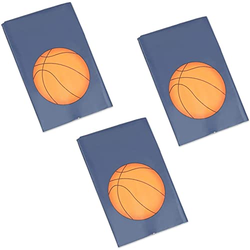 Blue Panda Basketball Table Cloths, Sports Themed Party Supplies (54X108 In, 3 Pack) #TOP4