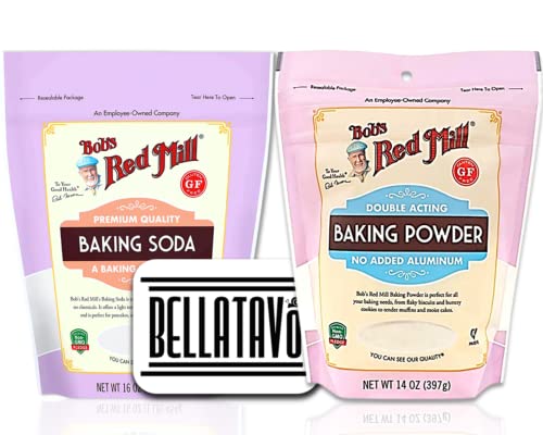 Tukima Gluten Free Baking Soda And Baking Powder Bundle. Includes One-14Oz Bobs Red Mill Double Acting Baking Powder thumb #7