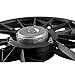 52079528AB Radiator Fan Assembly for 99-04 Jeep Grand Cherokee WJ & WG Export 4.0L or 4.7L & 02-04 & 2007 Liberty KJ 3.7L