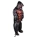 Produktbild Annjom Gorilla Halloween Kostüm, Aufblasbares Kostüm Polyester Tuch für Partys zu Weihnachten für für Erwachsene für Festivals(X117)