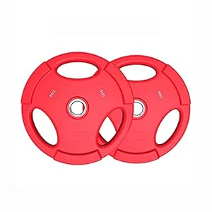 2-inch Inner Hole Weight Plates,cast Iron Barbell Plate,Multi-Function Grip Plate,Strength Training Squat Bench Press (Size : 25kg/55lbs2)