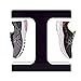 NAKATA Doppelte Rotation schwebender Schuhanzeige Levitation Sneaker Rack mit LED-Beleuchtung Werbeausstellung Sneaker Collectors Schuhgeschäft Show Home Decoration