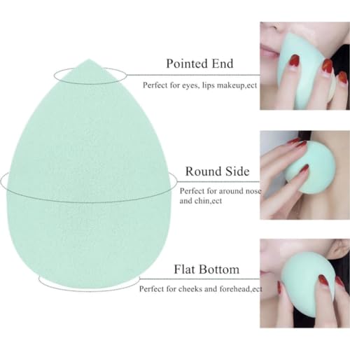 Beauty Blander Applicator Sponges Set Of 4 PCS. Latex Free With Sponge Holder Case For Liquid Coverup BB Cream Or Other Cosmetic Foundation Prodectus. For Wet And Dry Uses. (Cream Pink) Beauty Blander Applicator Sponges Set Of 4 PCS. Latex Free With Sponge Holder Case For Liquid Coverup BB Cream Or Other Cosmetic Foundation Prodectus. For Wet And Dry Uses. (Cream Pink)