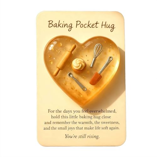 Un abrazo de bolsillo para estilistas, mini herramientas de peluquería, abrazos de bolsillo de corazón inspiradores con tarjeta de felicitación, regalos de agradecimiento para peluqueros para mujeres
