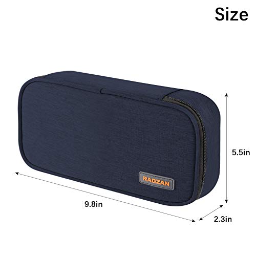 Potlood Case, RAGZAN Grote Capaciteit Pen Case Bag Pouch Houder Kantoorbehoeften Bureau Organizer met Rits voor School… - Image 6