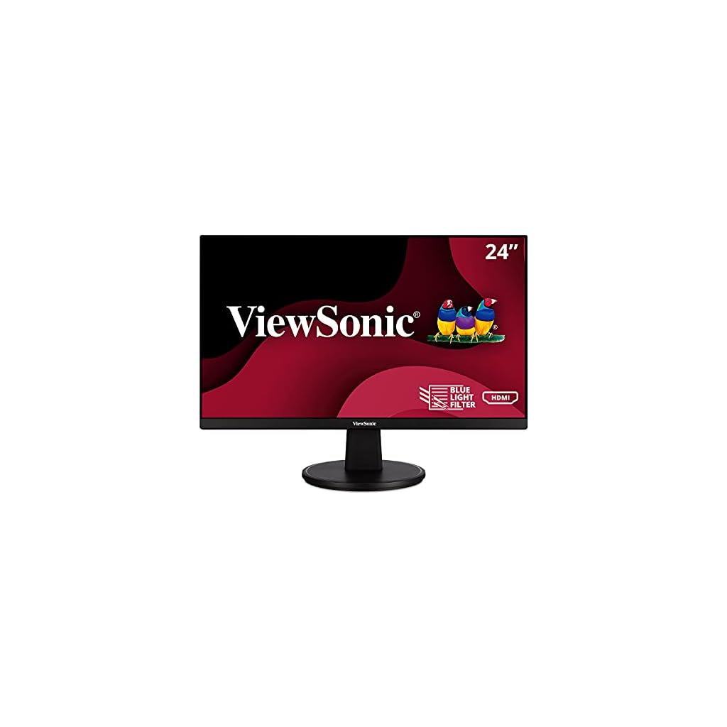 ViewSonic-VA2447-MH-24-Inch-Full-HD-1080p-Monitor-with-Ultra-Thin-Bezel-AMD-Free-Sync-75Hz-Eye-Care-and-HDMI-VGA-Inputs-for-Home-and-Office