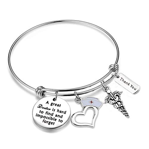 Doctor Appreciation Bracelet A Great Doctor is Hard to Find and Impossible to