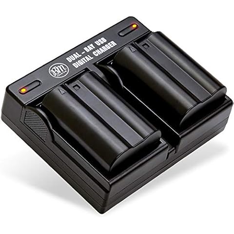 BM Premium EN-EL15B Batteries and Dual Charger for Nikon Cameras Cover