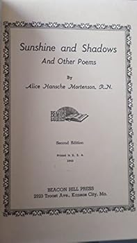 Paperback Sunshine and shadows: And other poems Book