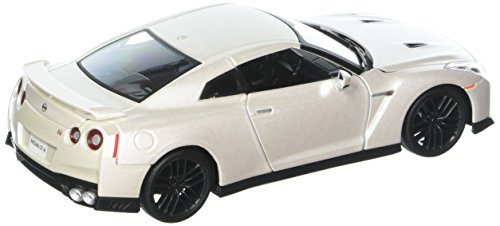 Bburago 1:24-2017 Nissan GT-R (White) miniatura 2