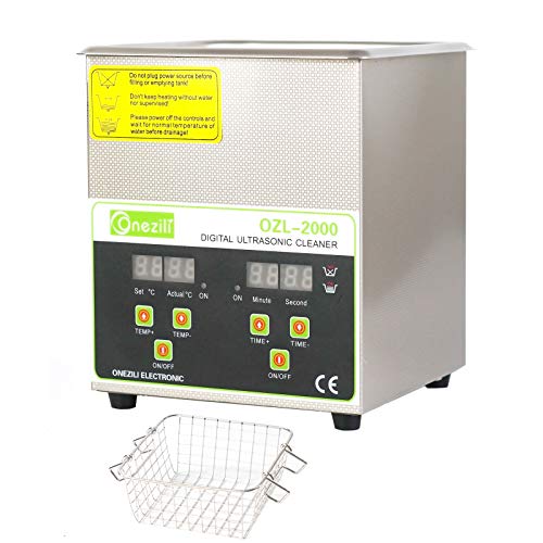 Nettoyeur à ultrasons de 2L avec minuterie pour pièces en métal