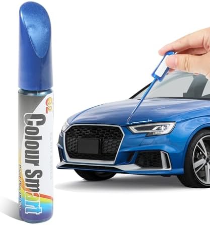 iolory Car Paint Touch Up Pen,Scratch Remover for Car Paint,Quick And Easy Automotive Scratch Remover Pen for Deep Scratches,Touch Up Paint Pen Scratch Repair,Suitable for Most Cars,SUVs,RVs (Blue)