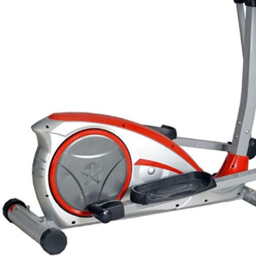 Image of Elliptical Machine Elliptical Cross Trainer Monitor and Quiet Trainer with LCD for Home Gym Fitness Workout Trainer for Men and Women