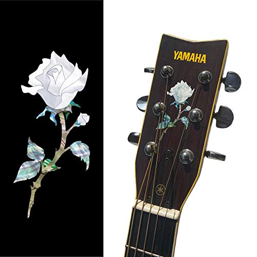 Inlaystickers rose inlay sticker close-up