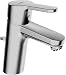 Produktbild Hansa Waschtisch-Einhebelmischer HANSAPRIMO XL 49381103 mit Bedienungshebel, mit Garnitur, Auslauf 111mm, Niederdruck, verchromt