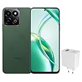HONOR 200 Smart 5G Smartphone 4GB+256GB, Batteria 5200mAh, 6,8 Pollici, 50MP AI Fotocamera, Qualcomm Snapdragon 4 Gen 2, Doppia SIM, Android 14 (Verde)