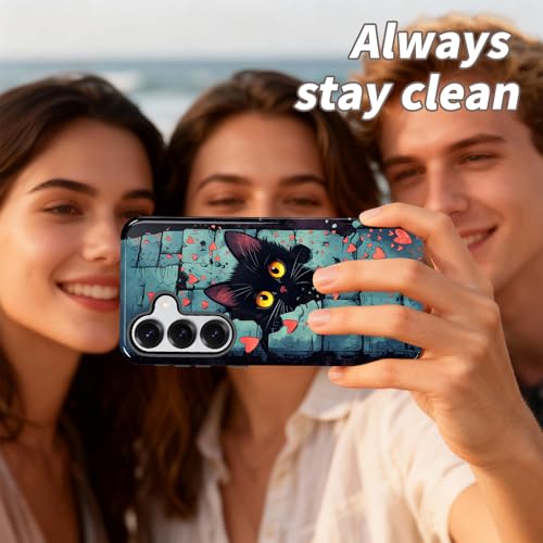 Coque Galaxy S26 Plus évite les chutes avec sa texture chat - 6