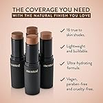 Mented Cosmetics Stick Foundation Make Up, Concealer & Contour Stick for Dark Skin, Cream Foundation for Black Women Makeup, Vegan and Cruelty Free, D30 - Image 2