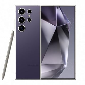 Smartphone Samsung Galaxy S24 Ultra, Galaxy AI, Selfie de 12MP, Tela de 6.8" 1-120Hz, 256GB, 12GB RAM - Titânio Violeta