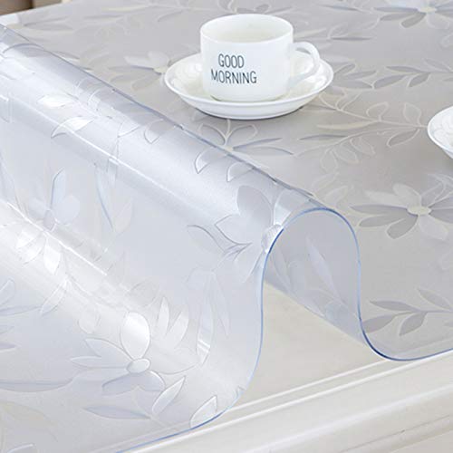 Nappe transparente pour table de salle à manger facile à nettoyer - 4