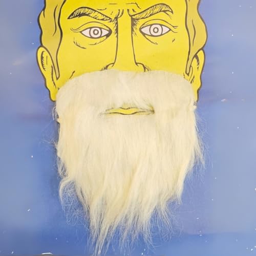 Image of Kaku Fancy Dresses Fake Beard Set for Kids, Fake Moustache Set for Stage Shows, Fake Beard for Boys