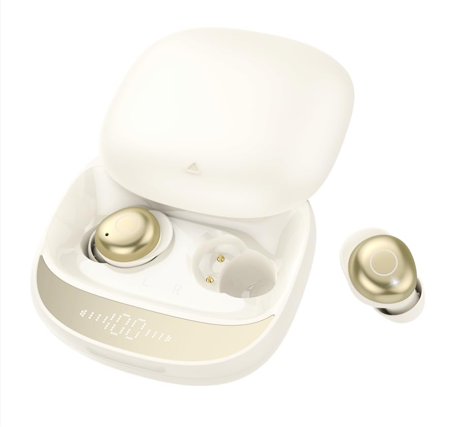 Mini écouteurs sans fil pour dormir dotés d'une autonomie 40H et du Bluetooth 5.4 double mode