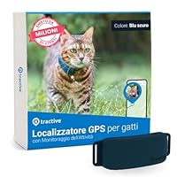 Tractive - GPS gatto, Localizzazione in tempo reale, Cronologia delle posizioni, Monitoraggio...