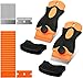 Grattoirs, 2pcs Grattoir pour Plaque Vitrocéramique, Grattoir de Nettoyage, Grattoir à Verre avec 35 Lames de Rechange(20 Lames Métalliques et 15 Lames en Plastique)