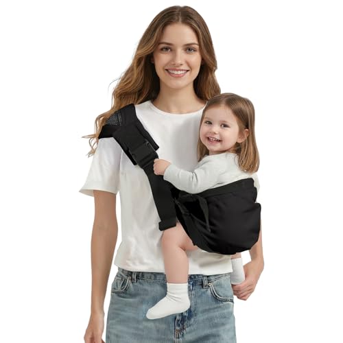 MISSWISDOM Toddler Sling Carrier, Adjustable Baby Carrier Sling 8-40 lbs, Lightweight Toddler Carrier Baby Sling Carrier, Toddler Hip Carriers One...