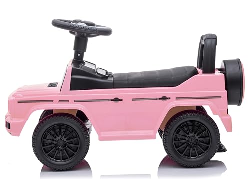 Image of Best Ride On Cars Mercedes G-Wagon Push Car, Baby Pink, Large