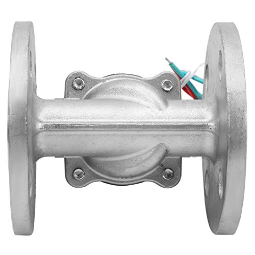 Électrovanne normalement fermée NC G3/4 vanne inox 304 eau air 1 MPa AC 220V - 4