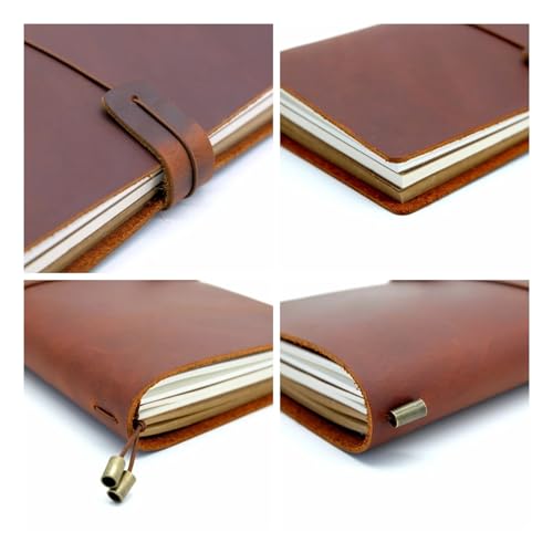 Cuaderno de viaje vintage azul m 17x10 para organizar tus rutas 5