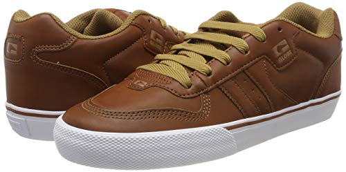 Image of Globe Men's Skateboarding Shoes, Brown Ochre Brown 17310, 8.5 UK