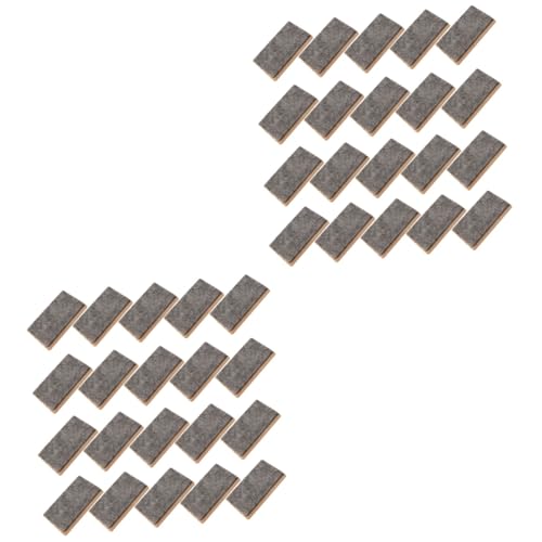 TEHAUX 2sets Dry Erase Board Cleaner Wooden Eraser for Chalk Removal White Board Cleaner Mini Eraser for Boys and Girls Adults 20pcs*2