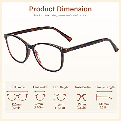 Madison Avenue Blue Light Blocking Glasses Anti Eyestrain UV Glare Blue Light Glasses for Women TV Phone Computer Gaming Eyeglasses