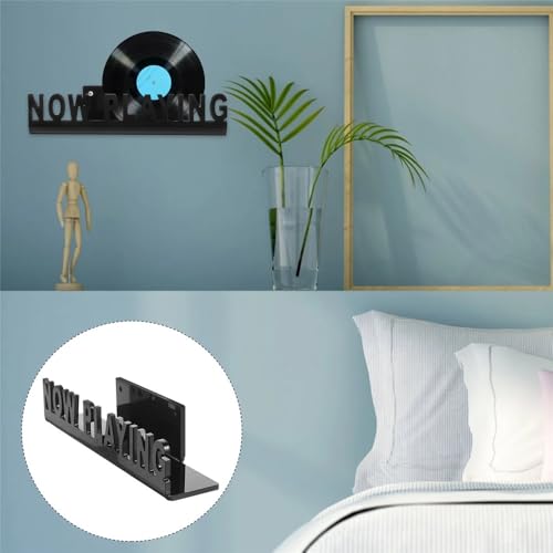 Étagères pour documents et CD en acrylique pour organiser un petit bureau